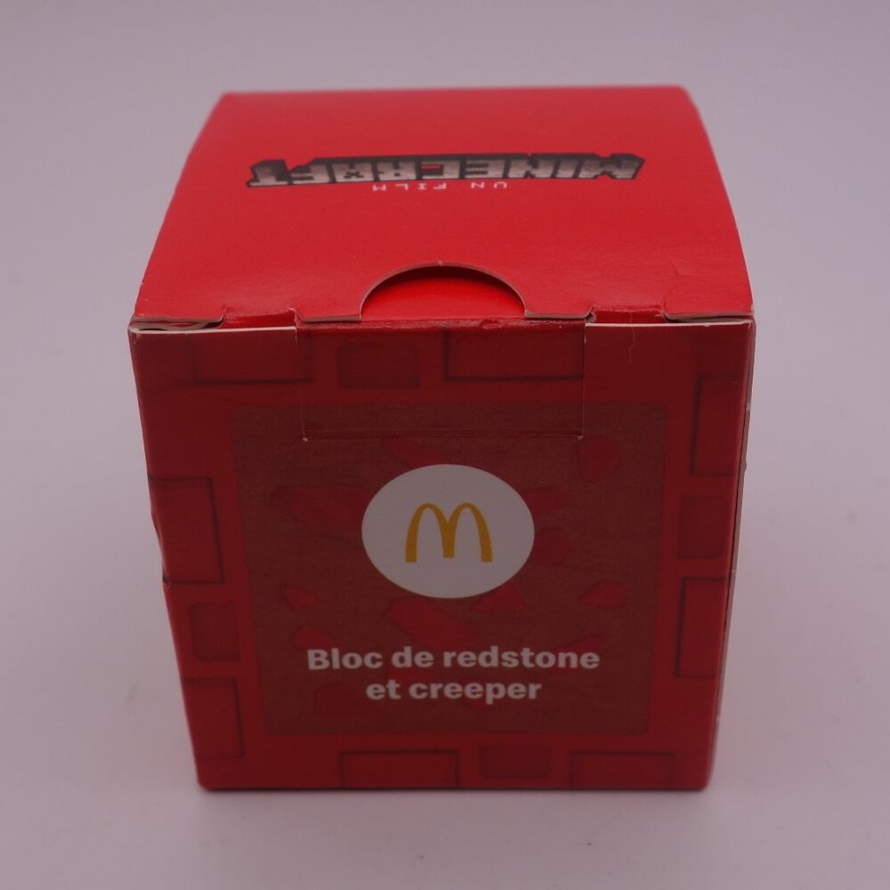 McDonald's 2025 Minecraft Bloc de Redstone et Creeper